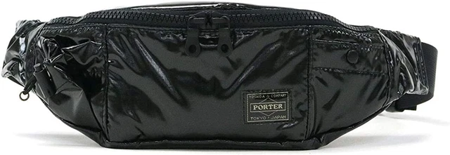 Yoshida Bag PORTER CIRE WAIST BODY BAG (S) Black 598-09646 MADE IN JAPAN