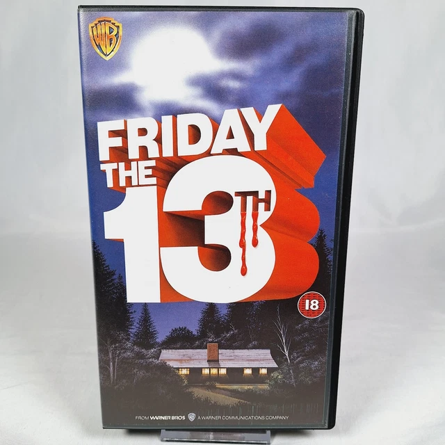 Friday the 13th - VHS Video Small Box - PAL 1989 Warner Home Video