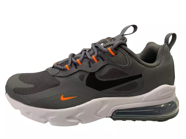 Junior air max 270 react trainer black / deals orange / grey