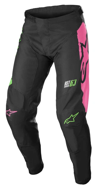Alpinestars 3722122-1669-36 Pant R-Comp Blk/Gn/Pk 36 Pantaloni Off-Road