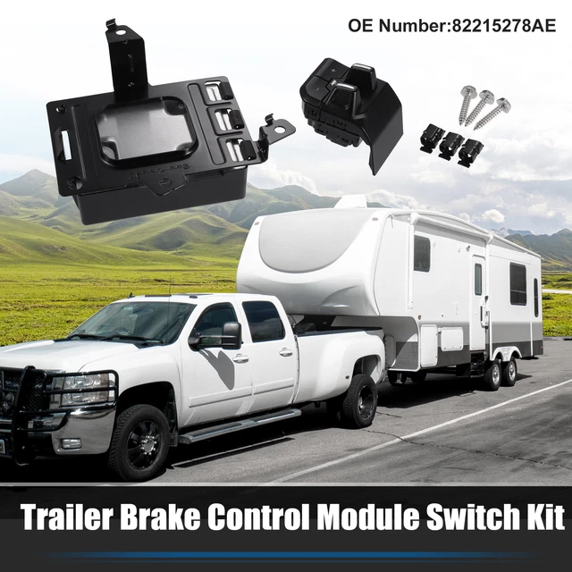 TRAILER BRAKE CONTROL Controller Module Kit with Switch for RAM DT 1500 ...