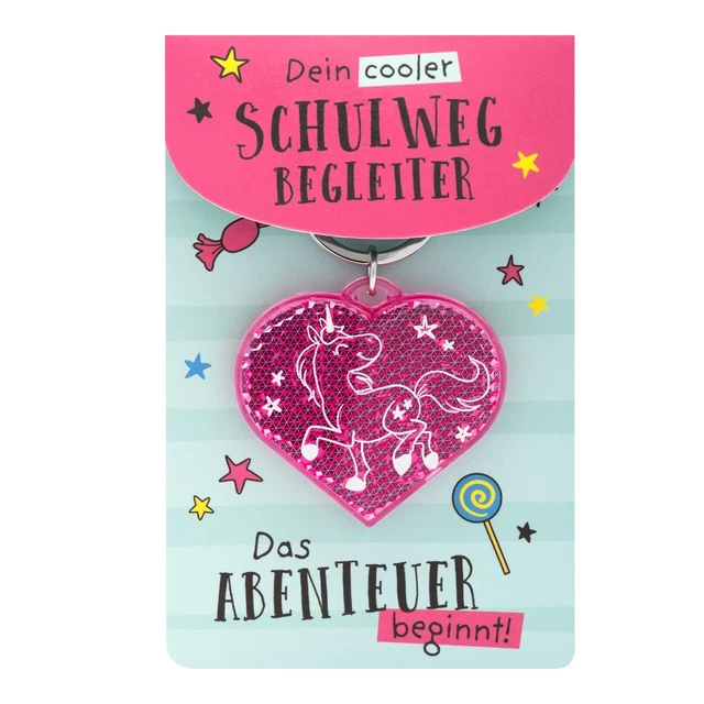 Sheepworld Schulweg-Begleiter Anhänger – Reflektor Auto Rennwagen, 5,5 Cm – Mit Metallring