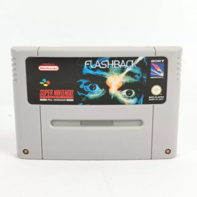 Flashback SNES Super Nintendo Cartridge PAL