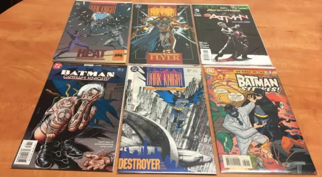 Lot of 6 Batman Legends of the Dark Knight DC Comic Books