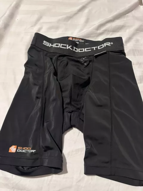 Shock Doctor Hockey Mesh  for Socks Black Size M barley use