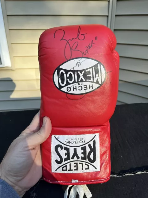 Floyd Mayweather Jr Signed Autograph Boxing Glove Red Tristar