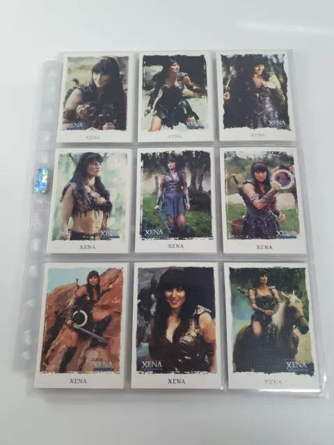 Xena Warrior Princess Art & and Images Trading Cards VERY RARE full set? 63 card