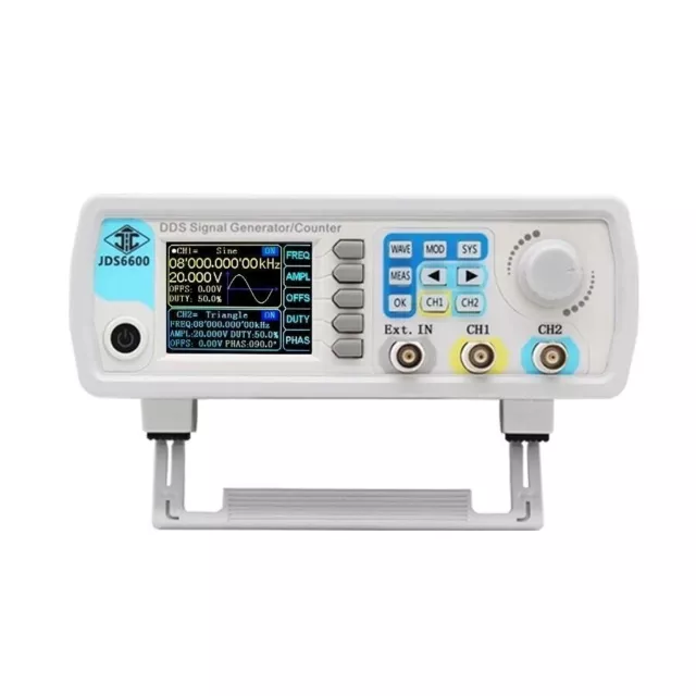 JDS6600 15-60MHz DDS Function Signal Generator CNC Arbitrary Waveform Pulse Wave