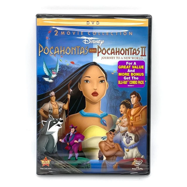 Pocahontas / Pocahontas II Journey to a New World DVD 2-Movie Collection - NEW