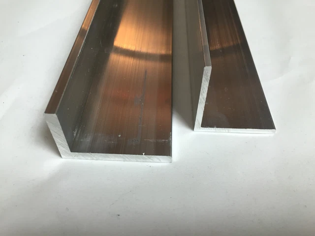 Aluwinkel 150x75x8 Mm - Ungleichschenkliges Aluminium Profil 50 Cm