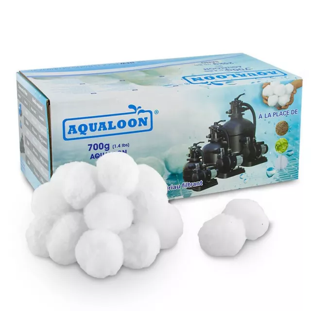 Aqualoon 700 g Filtrante per Pompe Filtro Piscina Sostituisce Sabbia Quarzifera