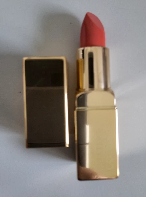 Rouge à Lèvres Brillant Métallique Corail Pailleté - 3D, Longue Tenue, Haut Pigmenté, 4.3g, Végan