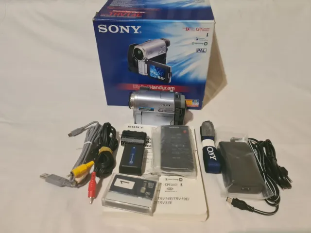 Sony Handycam DCR-TRV14E PAL. MiniDv. Mira mis otras videocamaras!!