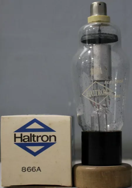 NOS 866A Haltron Clear Glass Made in England New in Original Box Qty 1 Pc 2