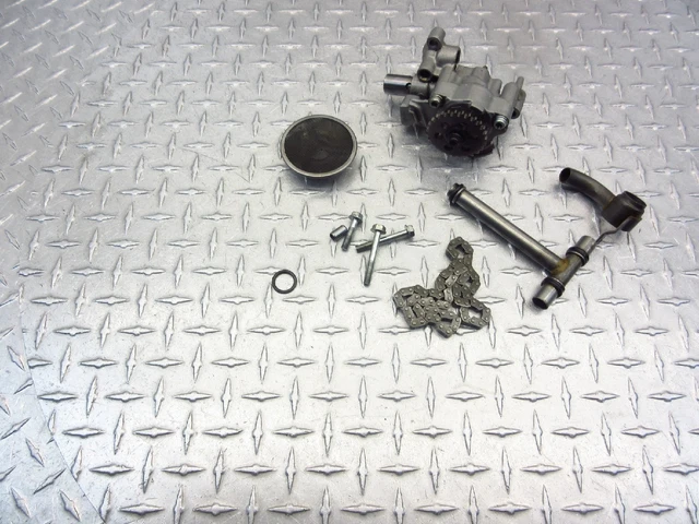 1992 88-98 Honda Vt600 600 Shadow Oil Pump Chain Gear Bolts Engine Motor