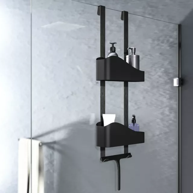 Duschablage zum Hängen, Ohne Bohren, Duschkorb, Wandablage, Duschregal, Badregal
