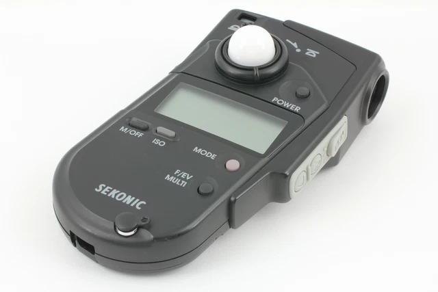 [Near MINT w/Case] SEKONIC L-408 Multi Master Exposure Light Meter From JAPAN