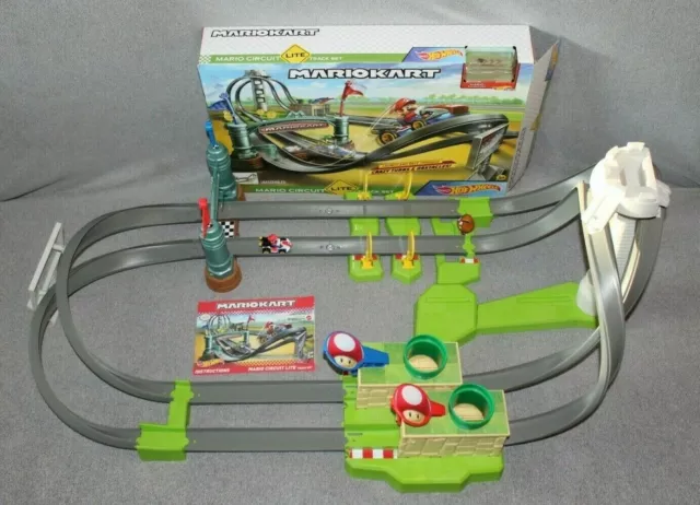 HOT WHEELS MARIO Kart Circuit Lite Track Set VOUS CHOISISSEZ DES PIECES DE RECHANGE EUR 19 03 PicClick FR
