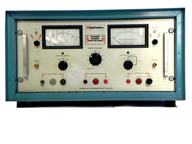 Hipotronics HD100 High Pot Tester Hipotronics HD100 High Pot Tester