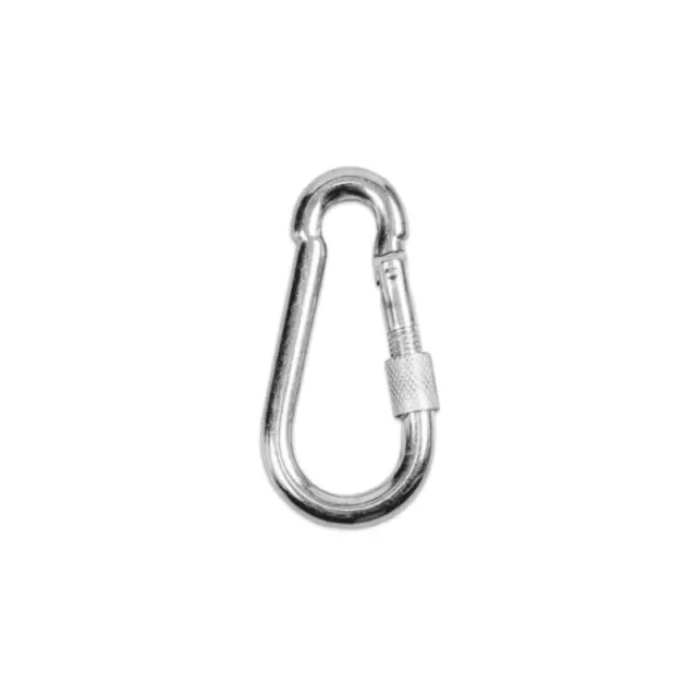 Carabiner Clips Hooks Heavy Duty Snap Hook for Gym Climbing Swing Screw Lock