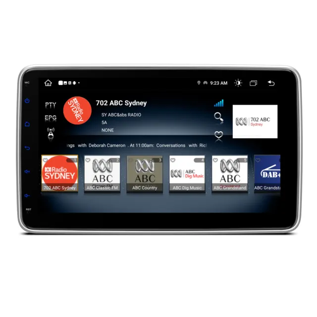 XTRONS Android 13 Autoradio 8-Core 2GB 32GB 1DIN GPS Navi BT 5.0 DAB+ LTE 4G USB