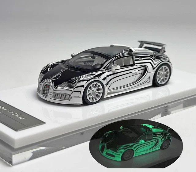 LJM1:64 Bugatti Veyron ceramic resin car model static car ornaments collection