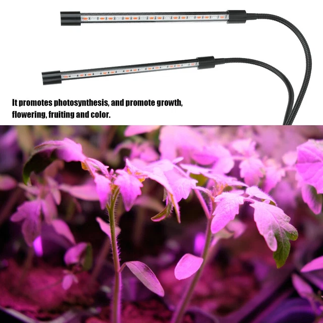USB LED Wachsende Licht Pflanze Wachsen Lampe Lichter Mit Clip
