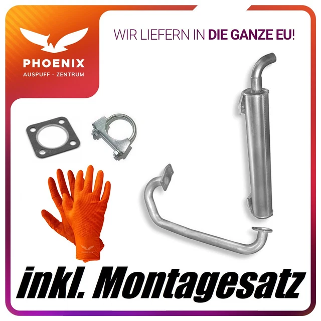 Auspuffanlage Für VW T3 1.6 TD (JX) – BJ. 1984–1990