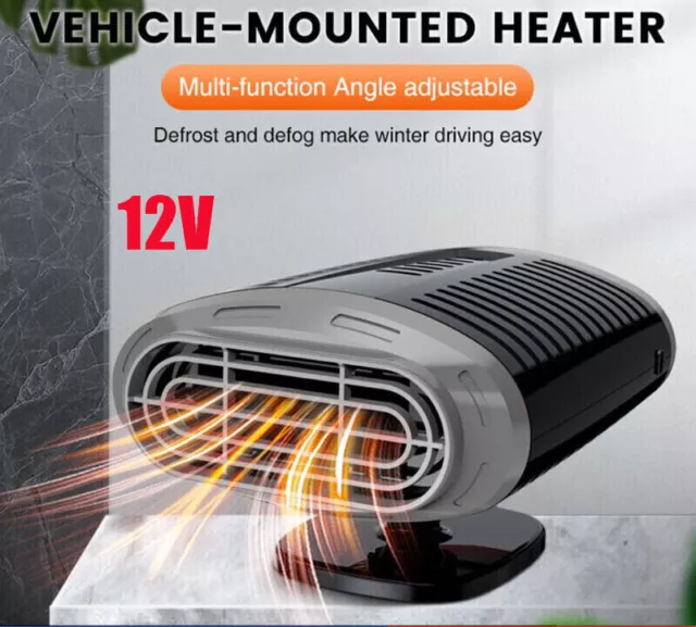 Chauffage de voiture électrique 12V chauffage ventilateur désembueur désembueur