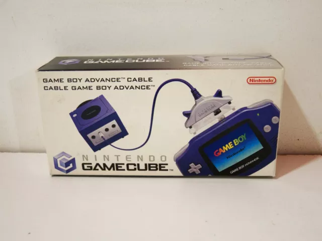 Câble officiel official cord Nintendo Game Boy Advance Gamecube DOL-011 GBA GC