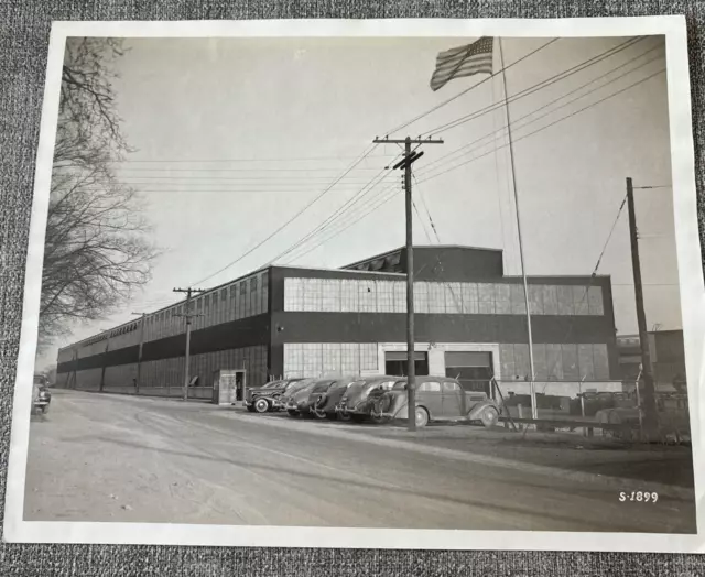 1940's Photo Clark Equipment Company New Building River St. Buchanan, Michigan