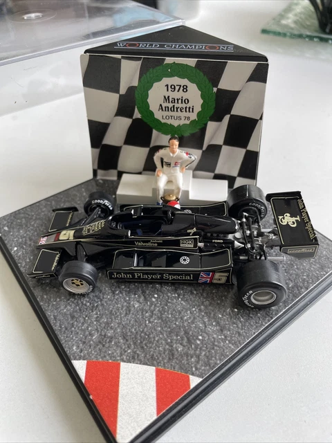 MINIATURE 1/43 FORMULE 1 quartzo- LOTUS 78 -Mario ANDRETTI -1978 EUR 20
