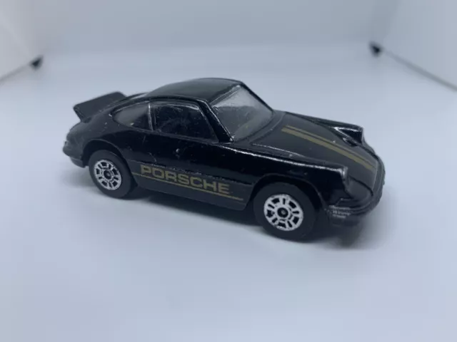 Corgi - Porsche Carrera 911 Black - Diecast Collectible - 1:64 Scale - USED