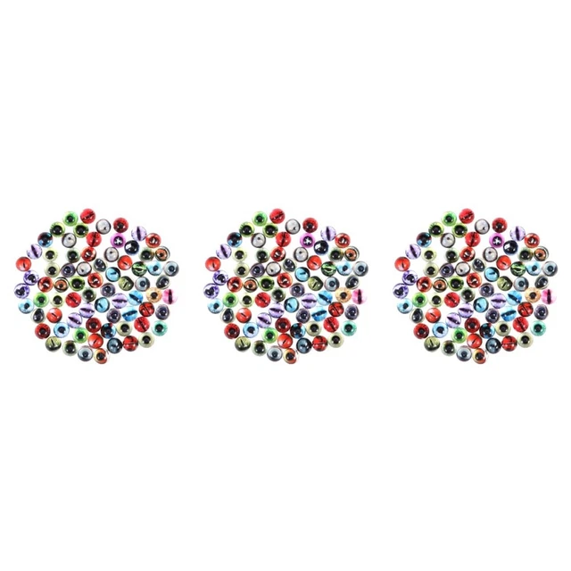 50-stück Transparent Dome Cabochons Flatback Glas Augen Dome Cabochons Diy 9