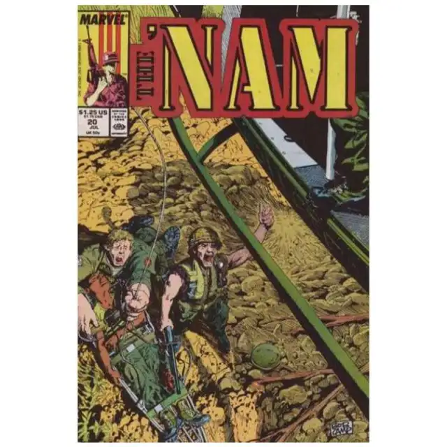 Nam (1986 series) #20 in Near Mint + condition. Marvel comics [i&