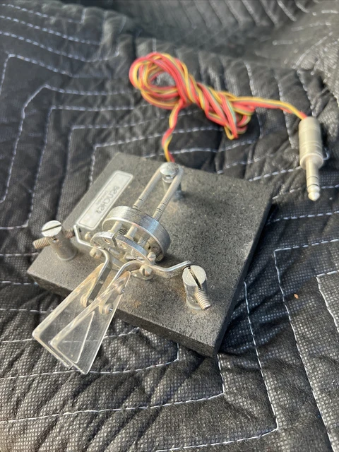 VINTAGE ANTIQUE TELEGRAPH Morse Code Ham Radio Cw Key $40.00 - PicClick