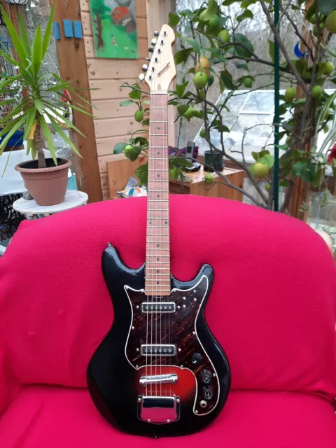 E-Gitarre Vintage Teisco 60/70 2