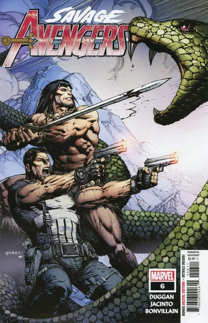2019 Savage Avengers  #6 ( Punisher & Conan )  Marvel Comics  Vf/Nm