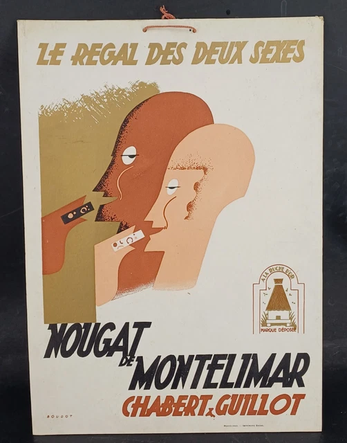CARTON PUBLICITAIRE ST Raphaël 1936 EUR 45,00