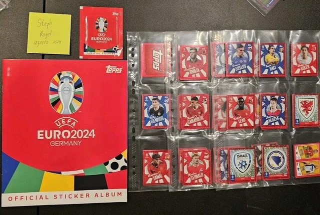 Topps Collezione Ufficiale Di Adesivi Euro 2024 - Foto 9