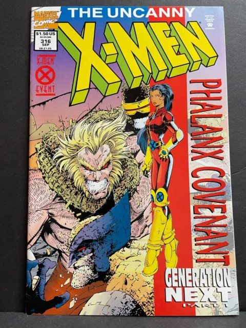 Uncanny X-men #316 NM 1994 High Grade Marvel Book
