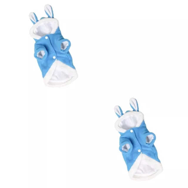 Set of 2 Haustierkleidung Hund Tuch Niedliche Winterkleidung Für Haustiere