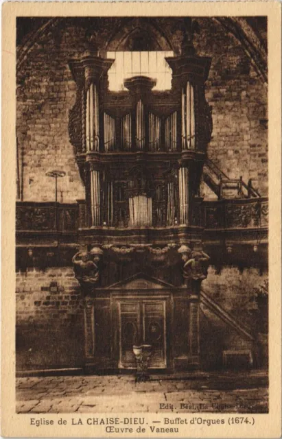 CPA Église de la CHAISE-DIEU - Buffet d'orgues (159647)
