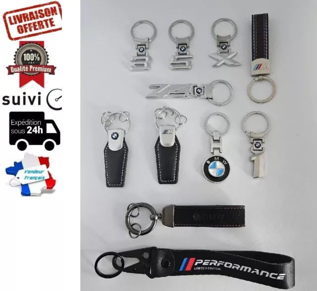 Porte clé BMW neuf clefs BMW série 1 2 3 4 5 6 7 F20 E36 E46 E87 E90 clés cle