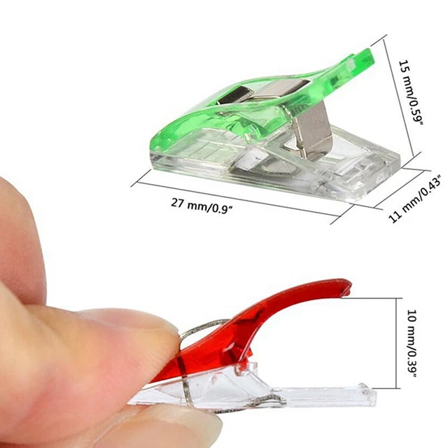 20Pcs Multicolor Patchwork Sewing Tool Accessory Quilting Plastic Clip DIY  RLAU