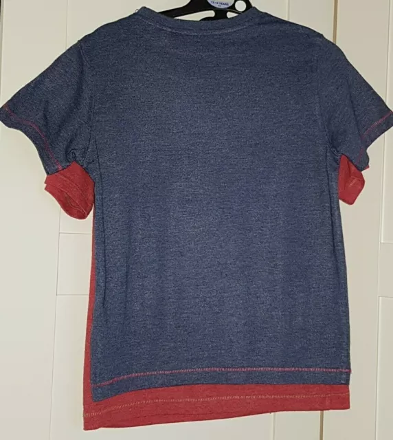 T-shirt confezione da due ragazzi Next una rossa e una blu età 6 anni 5