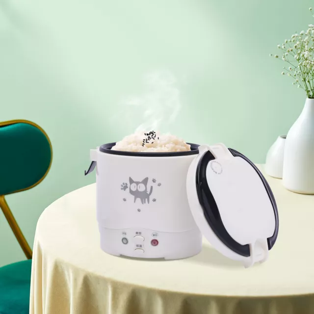 J Jason Wu 1.5-Cup Mini Rice Cooker w/ Measuring Cup & Spoon 