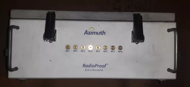 RF Test Chamber EMI Shielded Enclosure RJ45 "N" SMA ports Azimuth LTH 101