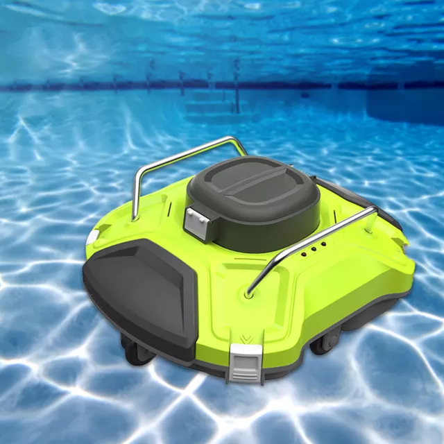 Robotic Pool Cleaner Cordlesss Pool Vacuum Fully Automatic Swimming Pool Clear