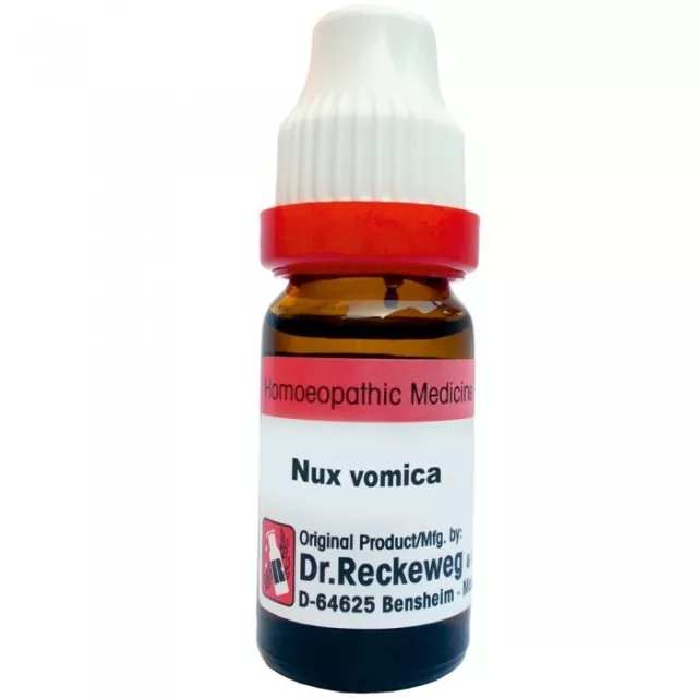 Dilución Dr. Reckeweg Nux Vomica 3x 6 30 200 1M 10M 50M CM Homeopatía Envío Gratuito